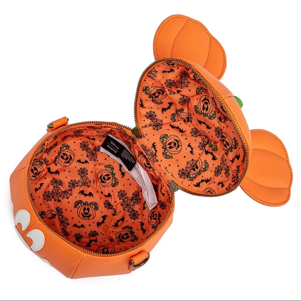 Loungefly Mickey-o-Lantern Crossbody Bag - Picture 4 of 5